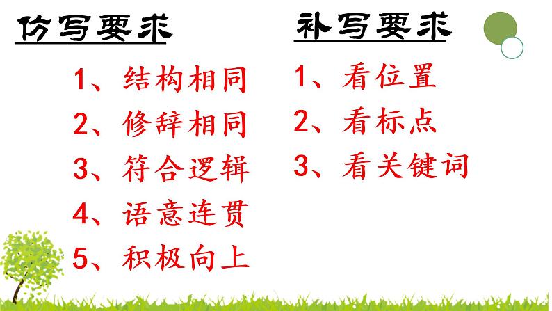 拟写、仿写、补写  课件  2023年中考语文二轮专题第8页