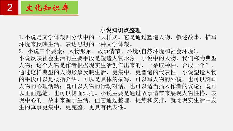 第二单元 【知识梳理】——2022-2023学年部编版语文九年级下册单元综合复习03