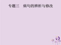 (通用版)中考语文一轮复习课件专题3蹭的辨析与修改 (含答案)