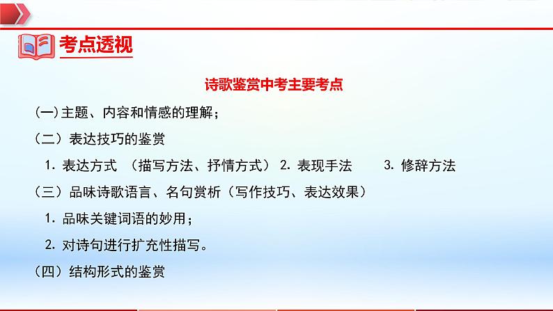 2023年中考语文一轮复习通关课件专题24：九年级上册诗歌整理 (含答案)第3页