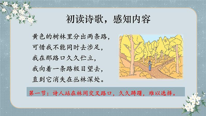 部编版语文《未选择的路》PPT课件第7页