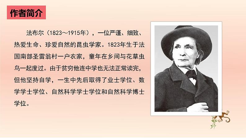 中考语文二轮复习名著导读精品课件《昆虫记》(含答案)04