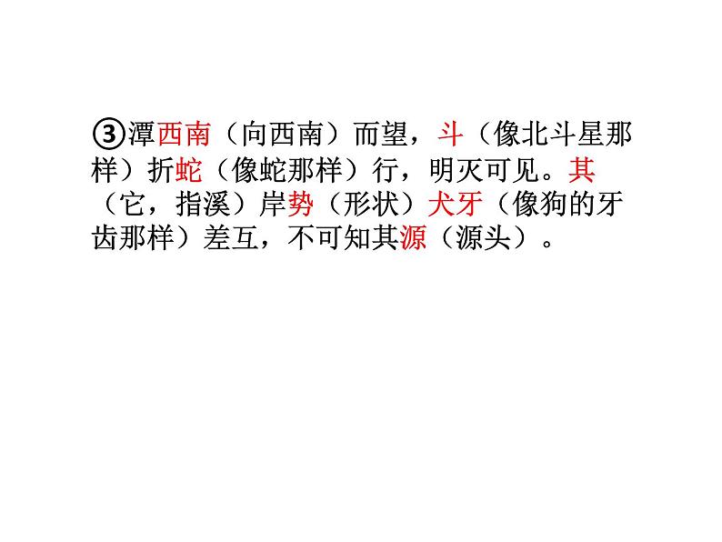 人教部编版八年级语文下册10.小石潭记   课件第8页