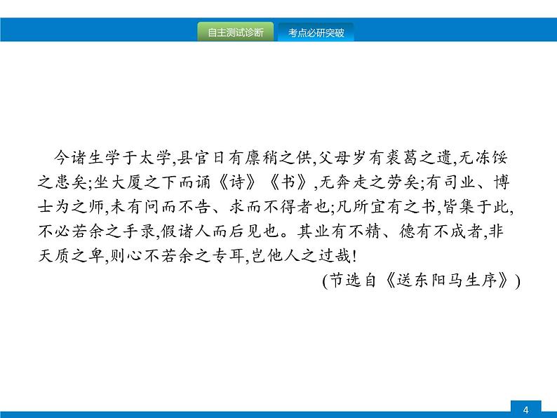 中考语文一轮复习课件专题十二　第一节　文言文阅读技巧 (含答案)第4页