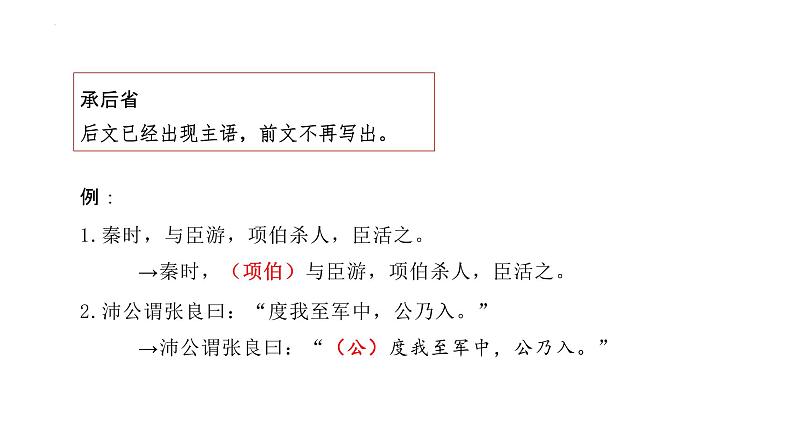 文言文4种句式  初中文言文知识点梳理与精讲（部编版）课件PPT07