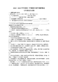 广东省湛江市徐闻县2022-2023学年七年级下学期期中语文试题