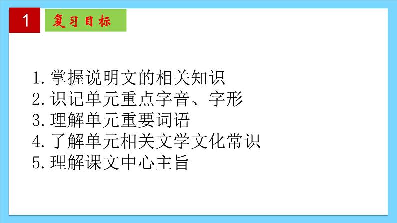 第二单元 【知识梳理】——2022-2023学年部编版语文八年级下册单元综合复习02