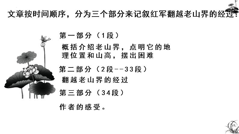 第6课 老山界-2022-2023学年七年级语文下册精讲课件第8页