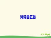 九年級語文下冊第六單元《詩詞曲五首》作業(yè)課件