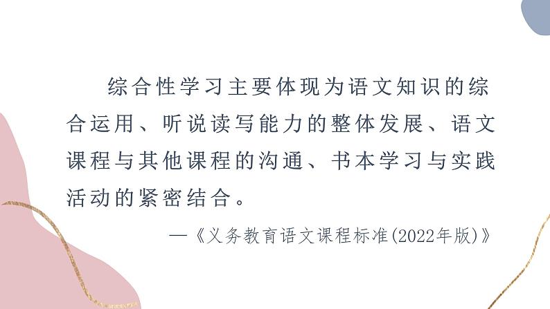 中考语文复习综合性学习（课件）第2页