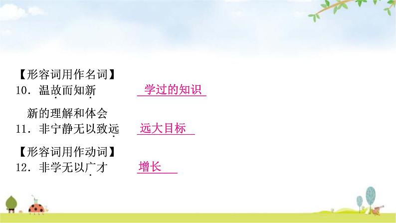 中考语文复习三、125个词类活用教学课件第3页