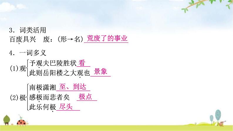 中考语文复习文言文6岳阳楼记教学课件08