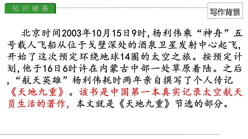 第23课 太空一日课件PPT第4页