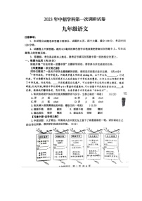 2023年河南省平顶山市中考二模语文试题