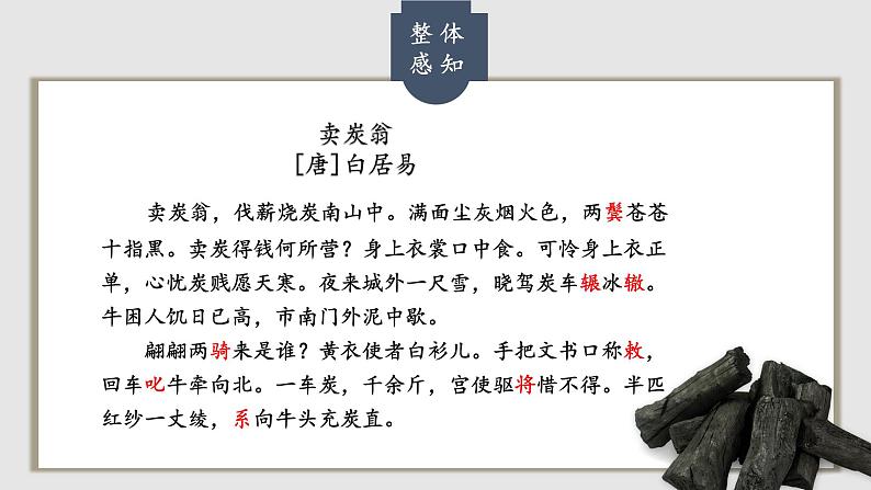 《卖炭翁》课件第4页