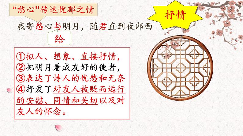 《闻王昌龄左迁龙标遥有此寄》课件07