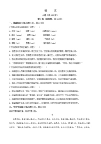 四川省成都市2020年中考语文试题（原卷版）