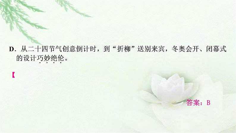 中考语文复习专题二词语理解与运用作业课件第3页