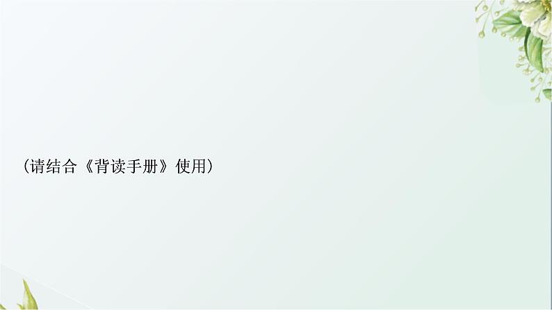 中考语文复习基础积累专题二词语理解与运用教学课件第2页
