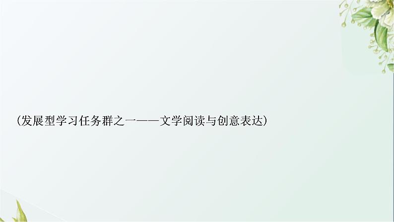 中考语文复习阅读能力专题六文学类文本阅读教学课件02