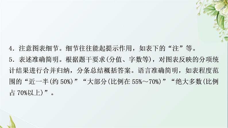 中考语文复习语言运用考点4图文转述教学课件第4页