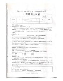 河南省商丘市夏邑县2022-2023学年七年级下学期期中语文试题