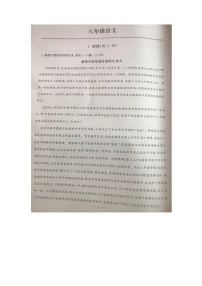 湖北省武汉市江岸区2022-2023学年八年级下学期期中语文试题
