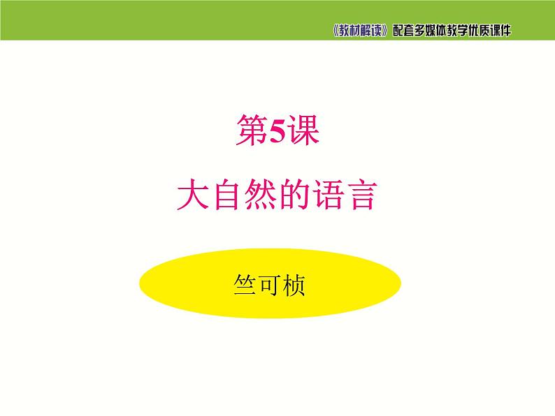 5.大自然的语言课件PPT01