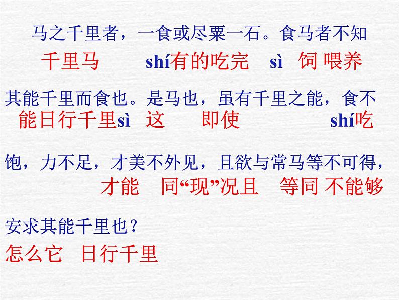 部编版八年级语文下册--23.马说（课件）第5页