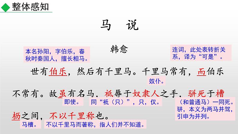 部编版八年级语文下册--23 马说（精品课件）第8页