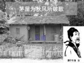 部编版八年级语文下册--24.唐诗三首-茅屋为秋风所破歌（课件1）