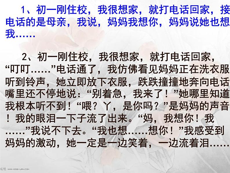 2023中考作文指导：作文细节描写   课件03