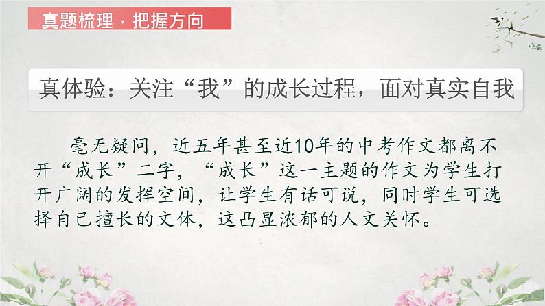 中考作文指导：让备考落地，让梦想开花课件PPT第7页