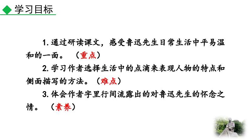 3 回忆鲁迅先生（节选）课件PPT第3页