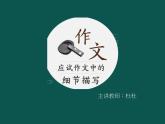作文中的细节描写课件2022-2023学年部编版语文七年级下册
