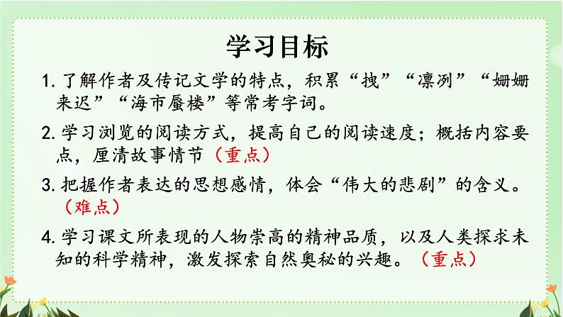 部编版语文《伟大的悲剧》PPT课件第3页