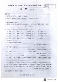 2023年辽宁省大连市金普新区中考一模语文试卷