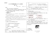2023年中考押题预测卷02（广东 深圳卷）-语文（考试版）A3