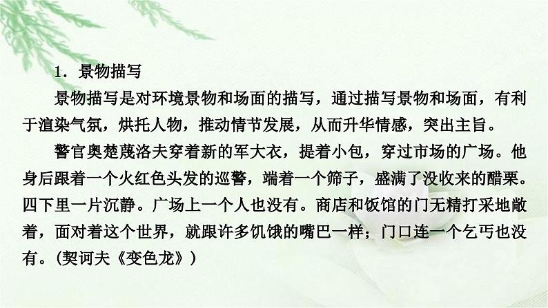 中考语文复习写作第四讲文采飞扬灼灼生华——语言要美教学课件07
