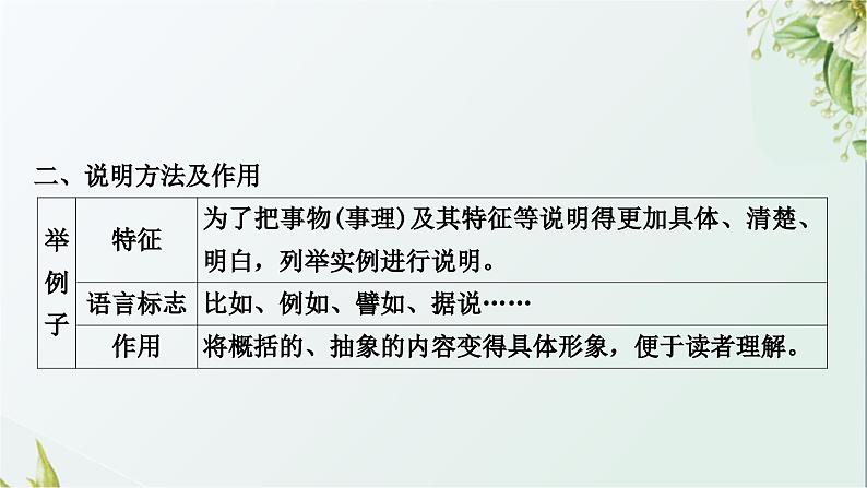 中考语文复习阅读能力专题八说明类文本阅读教学课件06