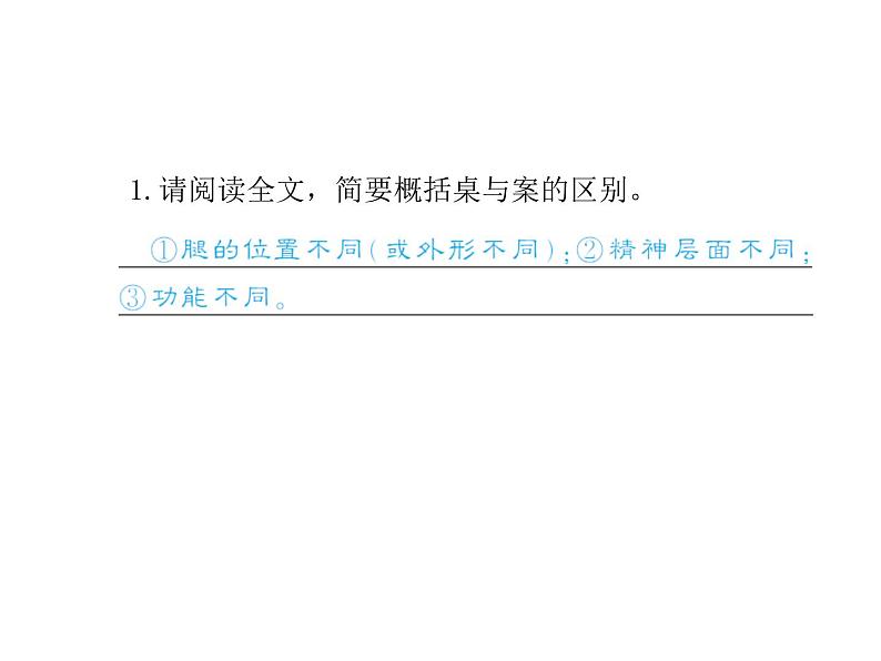中考语文二轮复习专题课件：专题十四  说明文阅读 (含答案)第7页