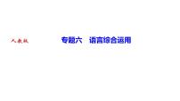 期末复习-专题六　语言综合运用 讲练课件—2020-2021学年九年级下册语文部编版