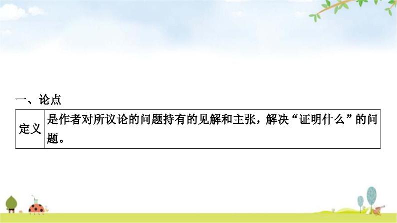 中考语文复习现代文阅读文体知识梳理教学课件1第2页