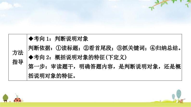 中考语文复习现代文阅读重温课文学考点教学课件04