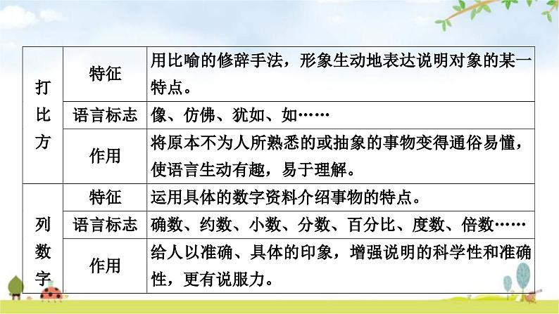 中考语文复习现代文阅读专题十二说明文阅读+文体知识梳理教学课件第5页