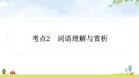 中考语文复习考点2词语理解与赏析教学课件