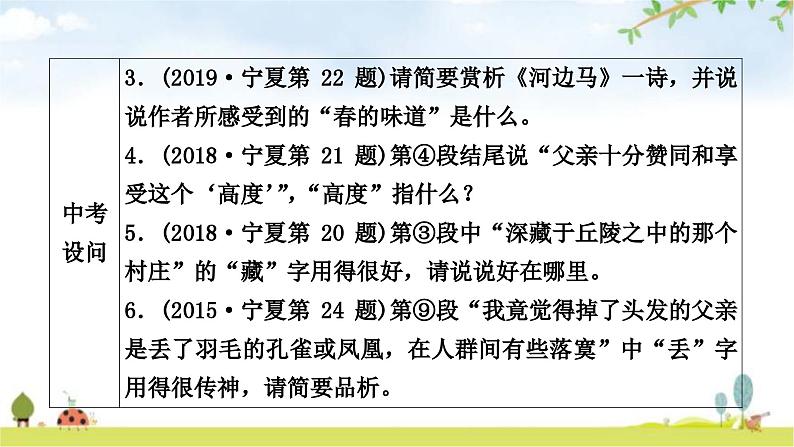 中考语文复习考点2词语理解与赏析教学课件第4页