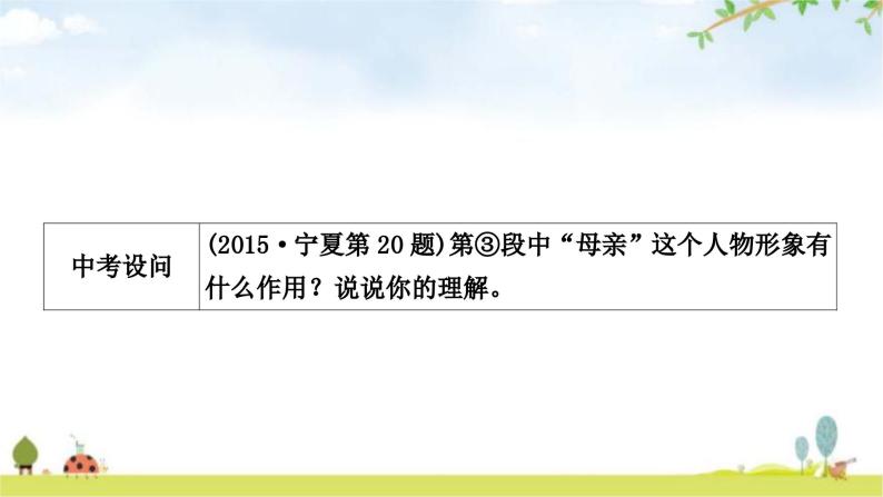 中考语文复习考点7人物形象概括与分析教学课件03