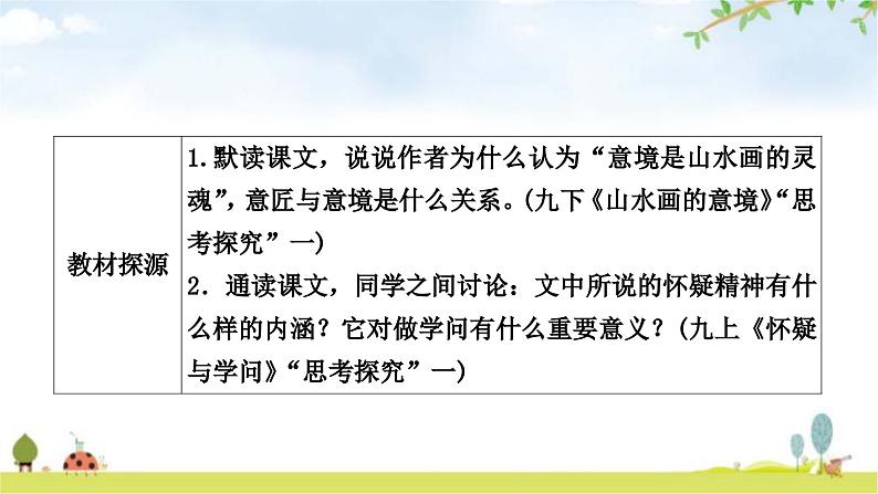 中考语文复习考点8内容理解与概括教学课件02