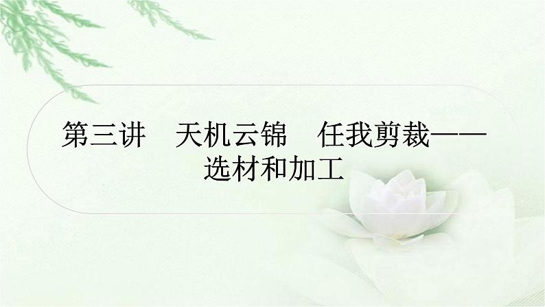 中考语文复习叙写（写作）专题第三讲天机云锦任我剪裁------选材和加工教学课件01